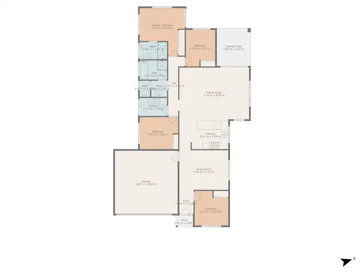 Floorplan of Homely house listing, 38 Newman Drive, Emerald QLD 4720