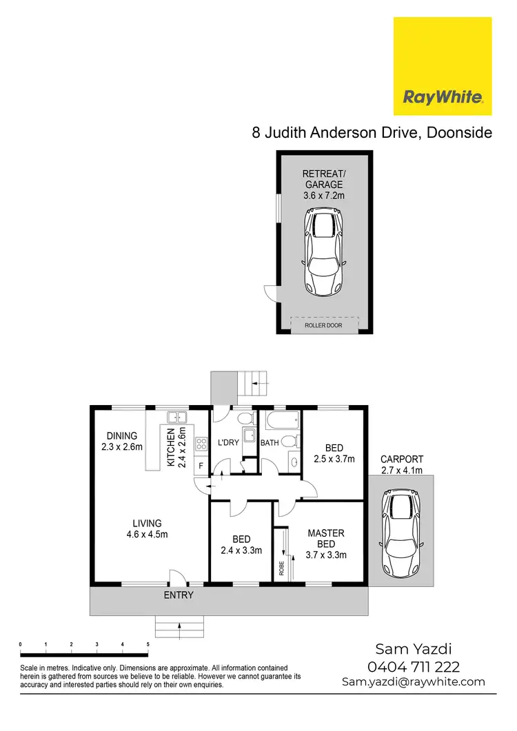 Floorplan of Homely house listing, 8 Judith Anderson Drive, Doonside NSW 2767