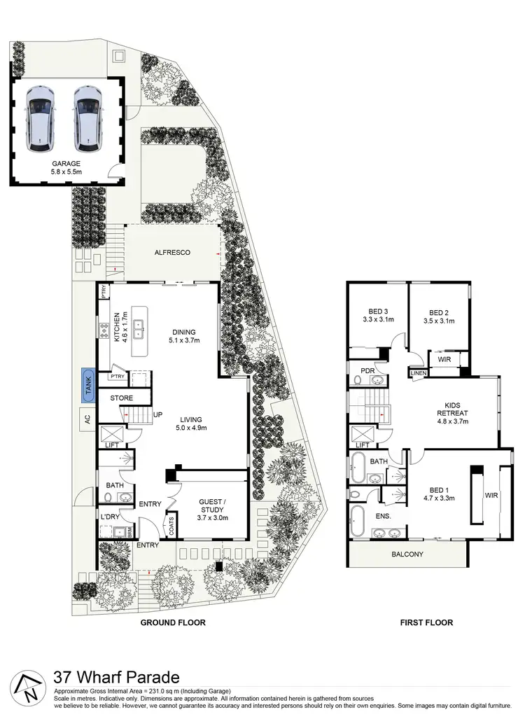 Floorplan of Homely house listing, 37 Wharf Parade, Shell Cove NSW 2529