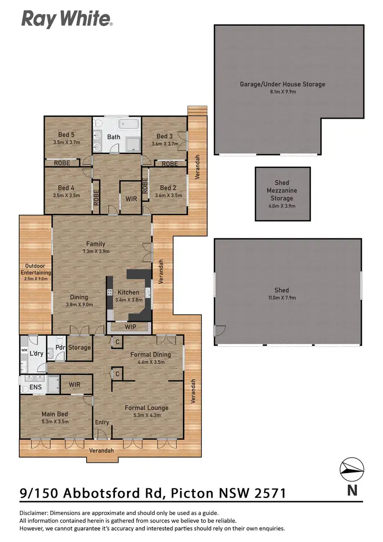 Floorplan of Homely house listing, 9/150 Abbotsford Road, Picton NSW 2571