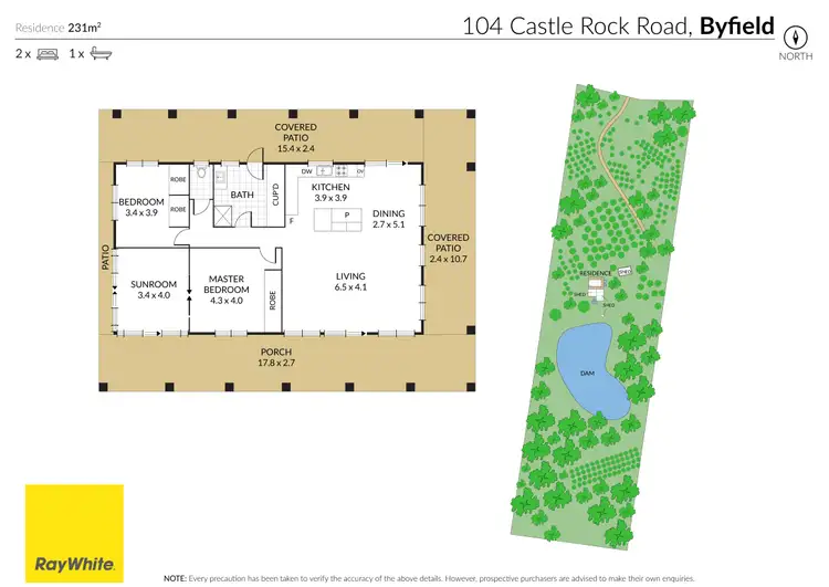 Floorplan of Homely house listing, 104 Castle Rock Road, Byfield QLD 4703