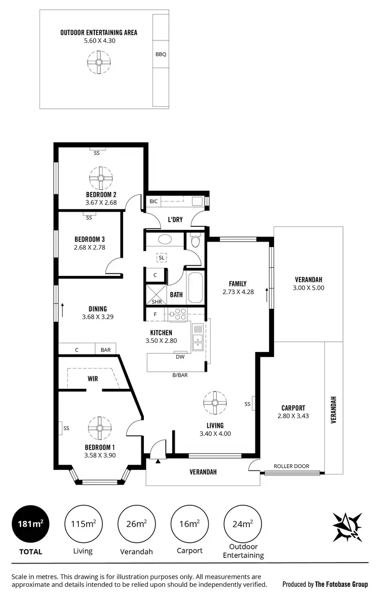 Floorplan of Homely house listing, 39 Estate Drive, Flagstaff Hill SA 5159