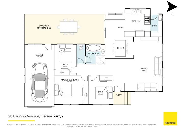 Floorplan of Homely house listing, 28 Laurina Avenue, Helensburgh NSW 2508