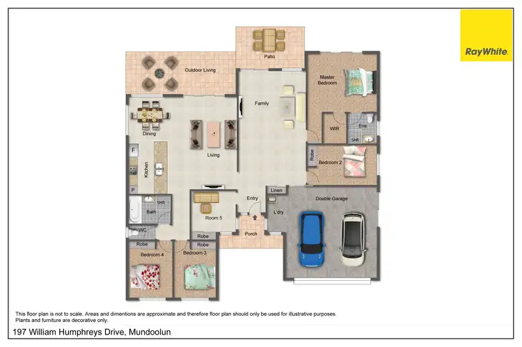 Floorplan of Homely house listing, 197-199 William Humphreys Drive, Mundoolun QLD 4285