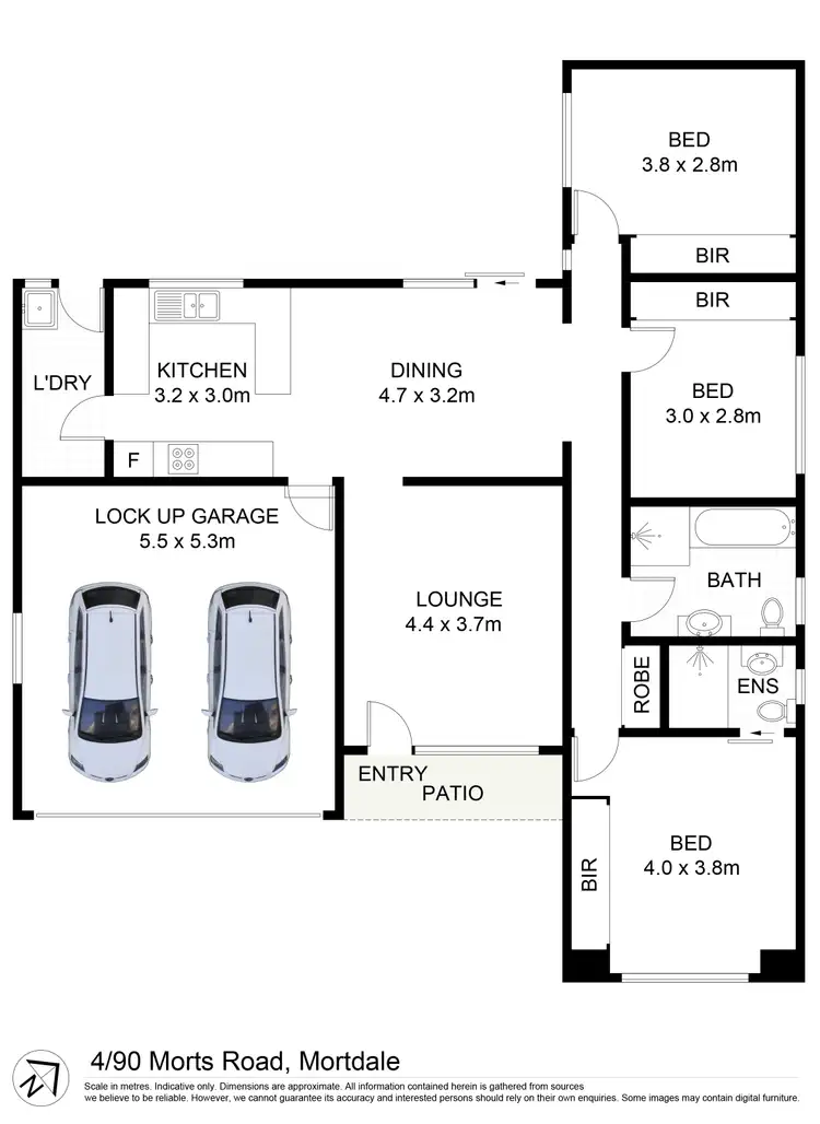 Floorplan of Homely house listing, 4/90 Morts Road, Mortdale NSW 2223