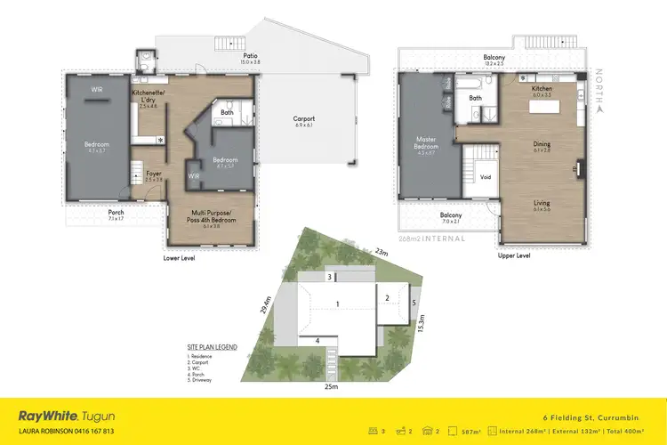 Floorplan of Homely house listing, 6 Fielding Street, Currumbin QLD 4223
