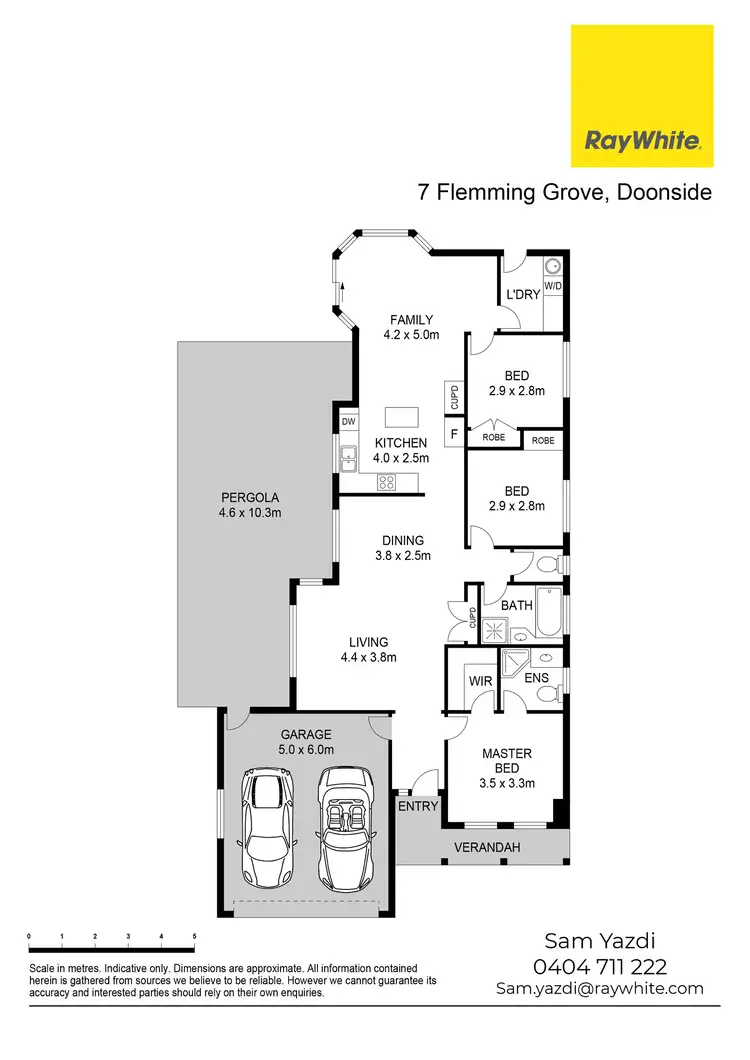 Floorplan of Homely house listing, 7 Flemming Grove, Doonside NSW 2767