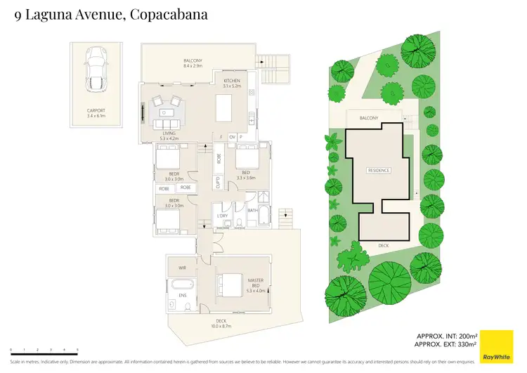 Floorplan of Homely house listing, 9 Laguna Avenue, Copacabana NSW 2251
