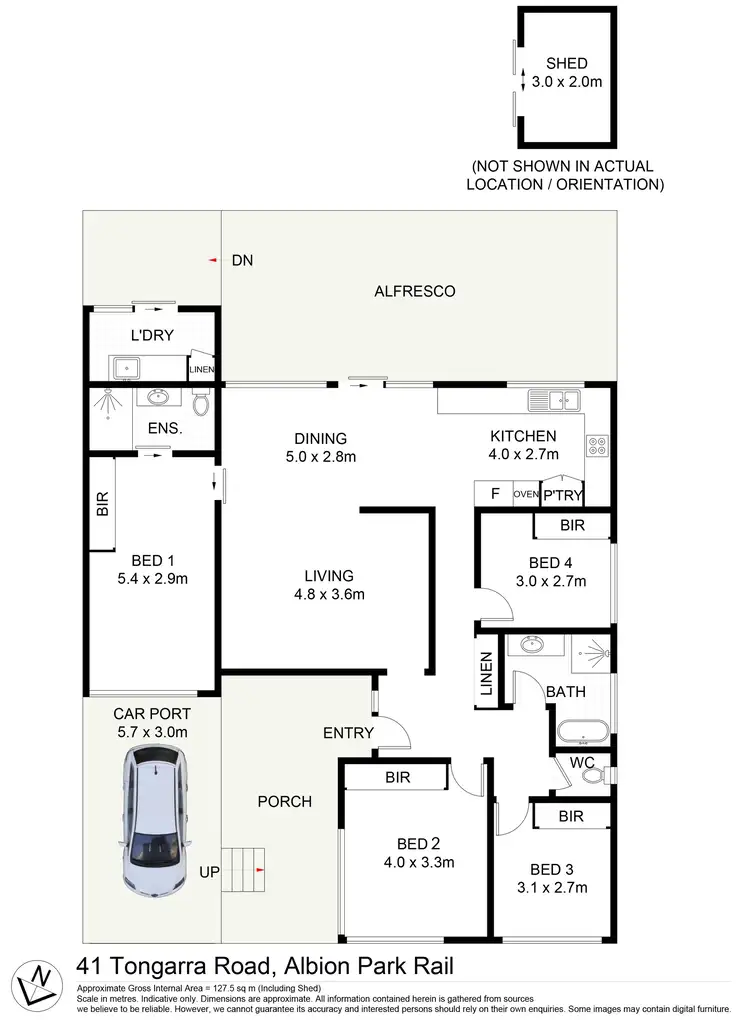 Floorplan of Homely house listing, 41 Tongarra Road, Albion Park Rail NSW 2527