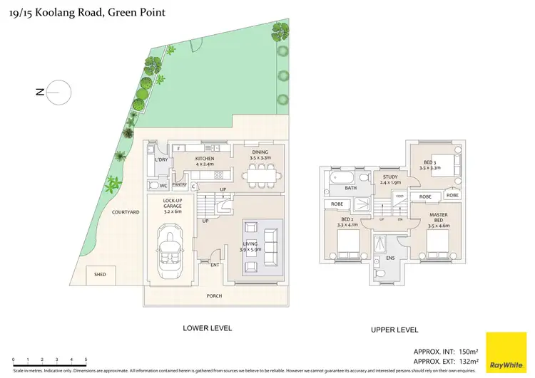 Floorplan of Homely townhouse listing, 19/15 Koolang Road, Green Point NSW 2251