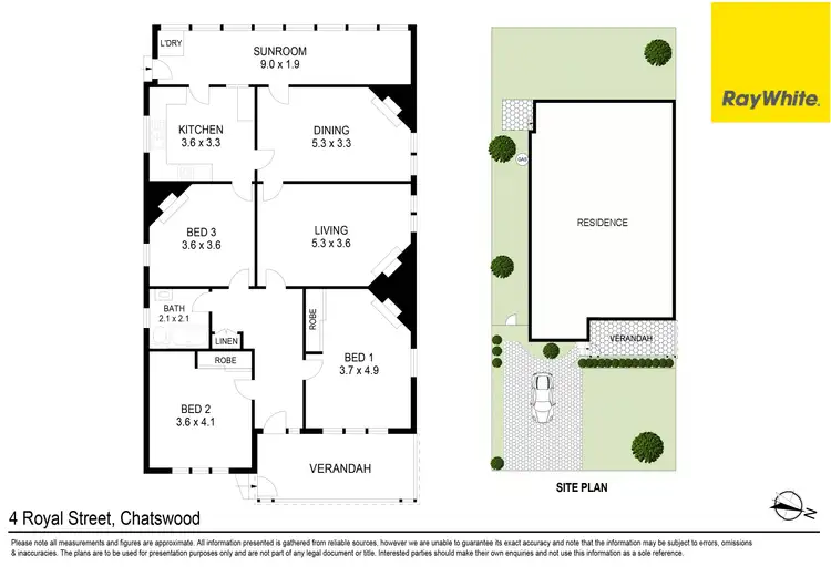 Floorplan of Homely house listing, 4 Royal Street, Chatswood NSW 2067