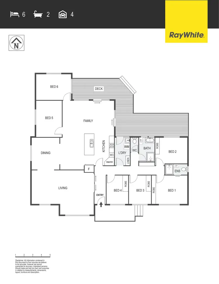 Floorplan of Homely house listing, 56 Southwell Street, Weetangera ACT 2614
