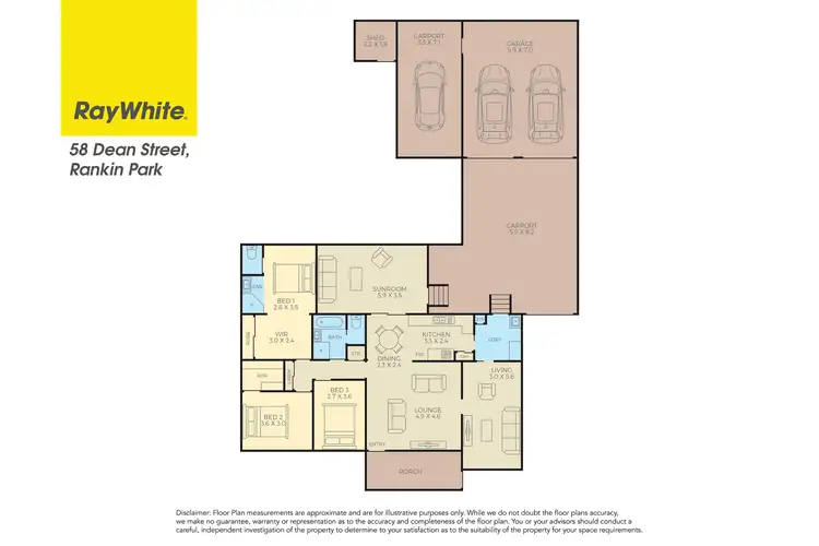 Floorplan of Homely house listing, 58 Dean Parade, Rankin Park NSW 2287