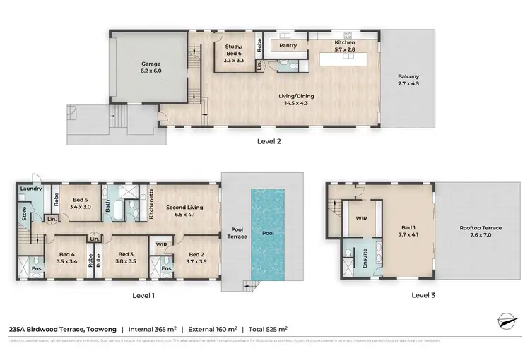 Floorplan of Homely house listing, 235A Birdwood Terrace, Toowong QLD 4066