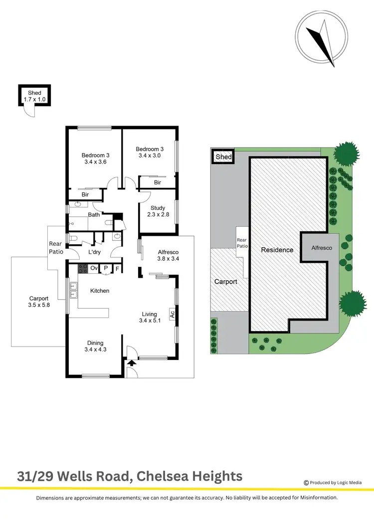 Floorplan of Homely retirement listing, 31/29 Wells Road, Chelsea Heights VIC 3196