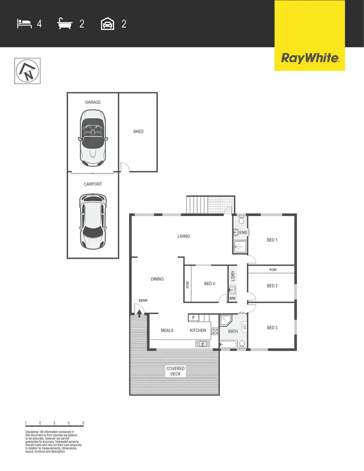 Floorplan of Homely house listing, 15 Laseron Place, Mawson ACT 2607