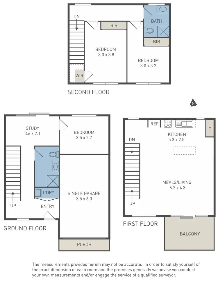 Floorplan of Homely townhouse listing, 4/3 Malachite Drive, Tarneit VIC 3029