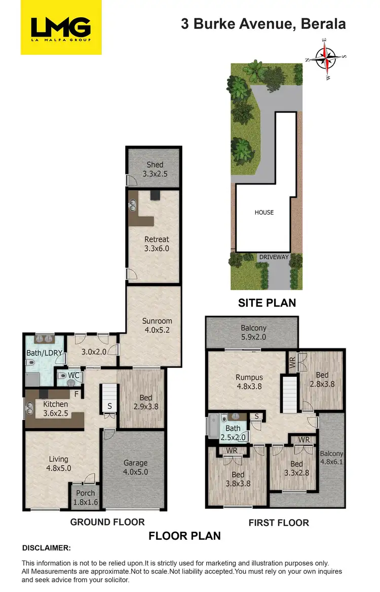 Floorplan of Homely house listing, 3 Burke Avenue, Berala NSW 2141