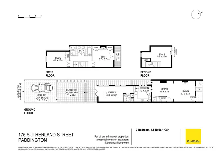 Floorplan of Homely house listing, 175 Sutherland Street, Paddington NSW 2021