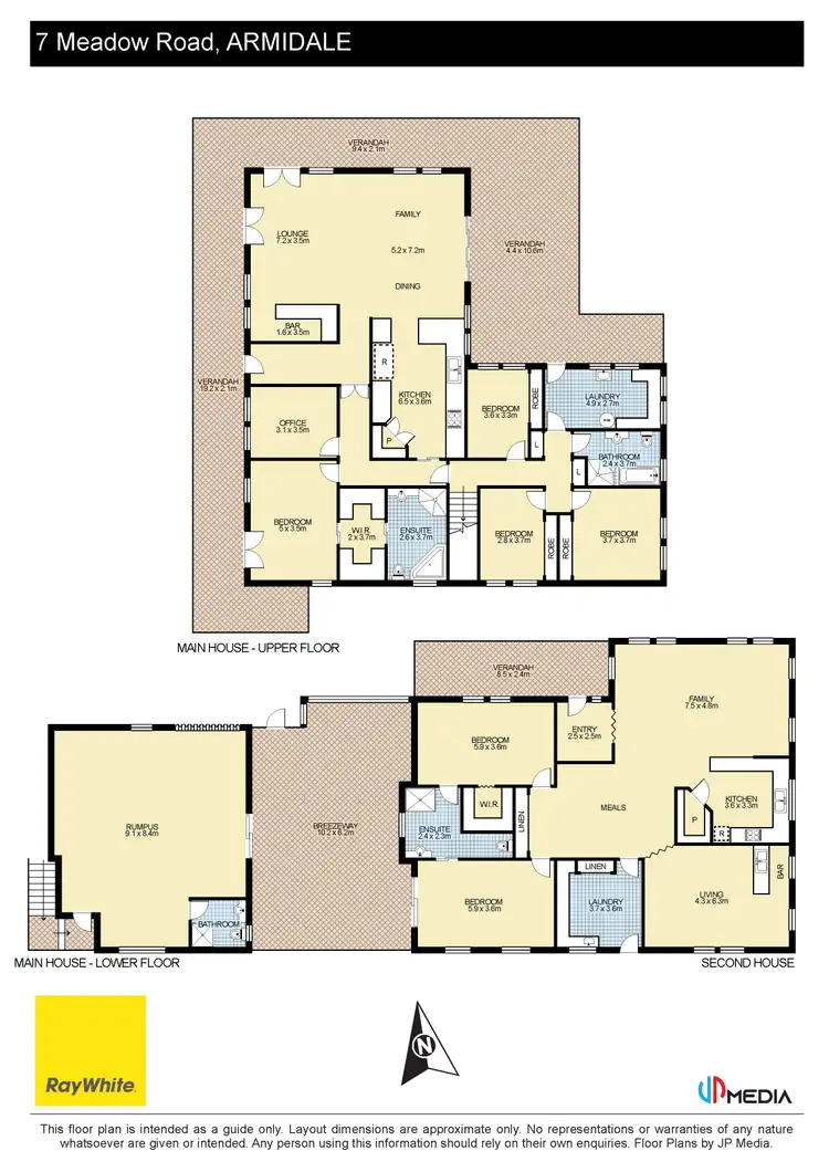 Floorplan of Homely rural property listing, 7 Meadow Road, Armidale NSW 2350