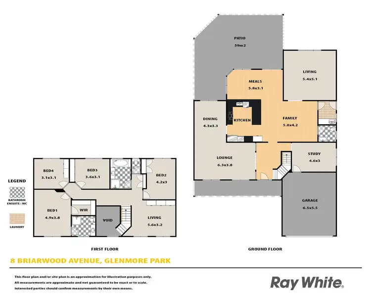 Floorplan of Homely house listing, 8 Briarwood Avenue, Glenmore Park NSW 2745