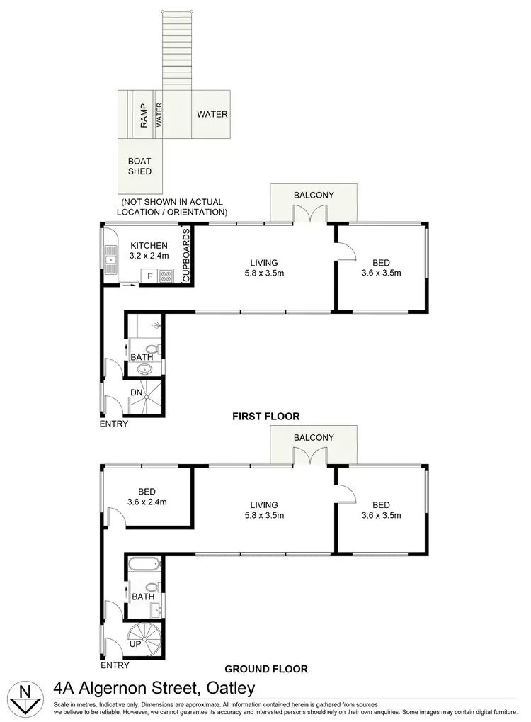 Floorplan of Homely house listing, 4A Algernon Street, Oatley NSW 2223