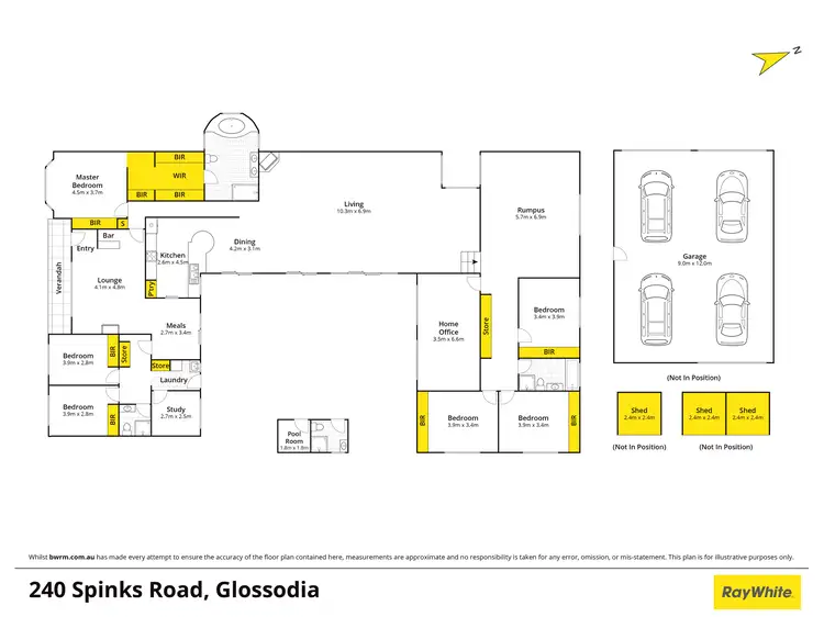 Floorplan of Homely house listing, 240 Spinks Road, Glossodia NSW 2756