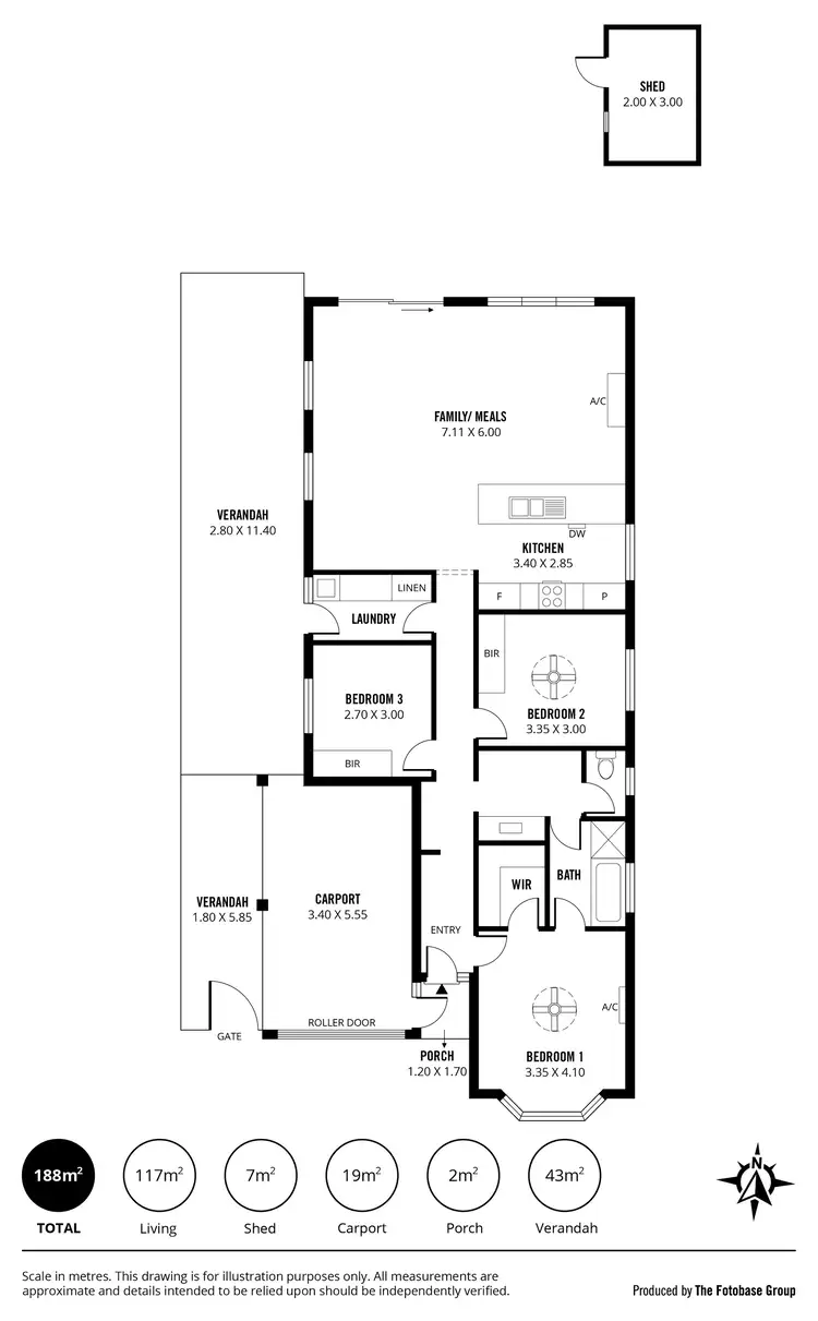 Floorplan of Homely house listing, 20 Tuscanny Way, Woodcroft SA 5162