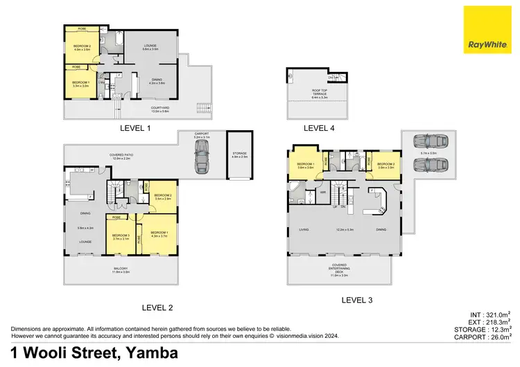 Floorplan of Homely house listing, 1 Wooli Street, Yamba NSW 2464