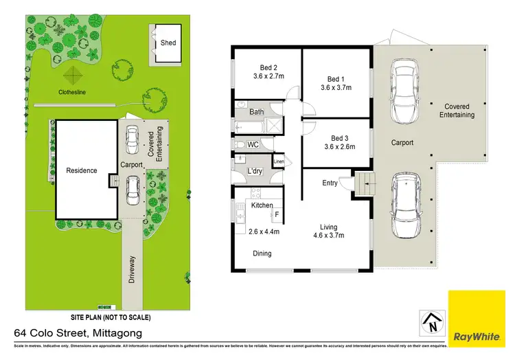 Floorplan of Homely house listing, 64 Colo Street, Mittagong NSW 2575