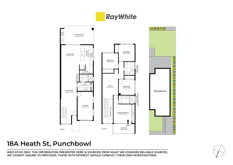 Floorplan of Homely house listing, 18a Heath Street, Punchbowl NSW 2196