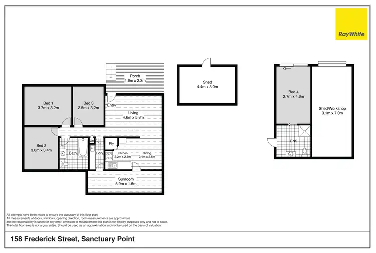 Floorplan of Homely house listing, 158 Frederick Street, Sanctuary Point NSW 2540