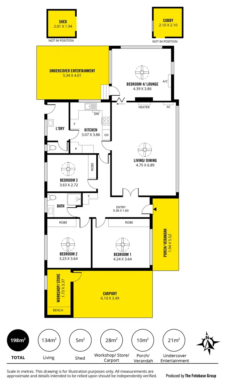 Floorplan of Homely house listing, 1 McDiarmid Avenue, Pasadena SA 5042