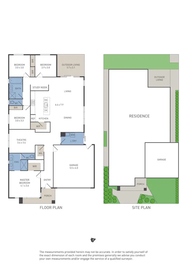 Floorplan of Homely house listing, 4 Shaw Street, Aintree VIC 3336