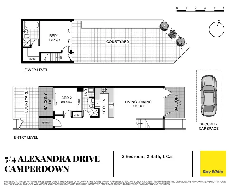 Floorplan of Homely apartment listing, 5/4 Alexandra Drive, Camperdown NSW 2050