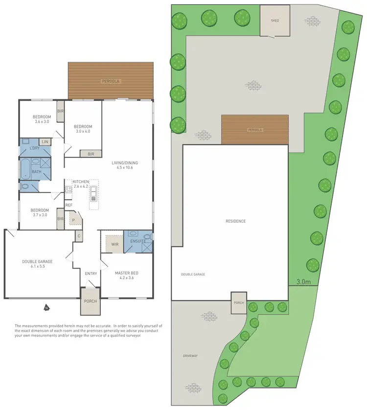 Floorplan of Homely house listing, 13 Voltaire Court, Hoppers Crossing VIC 3029