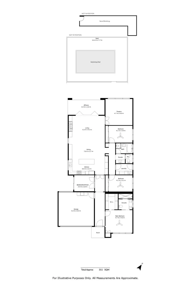 Floorplan of Homely house listing, 17 Fisher Crescent, Craigburn Farm SA 5051
