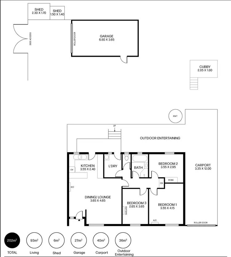Floorplan of Homely house listing, 21 Yutara Avenue, Ingle Farm SA 5098
