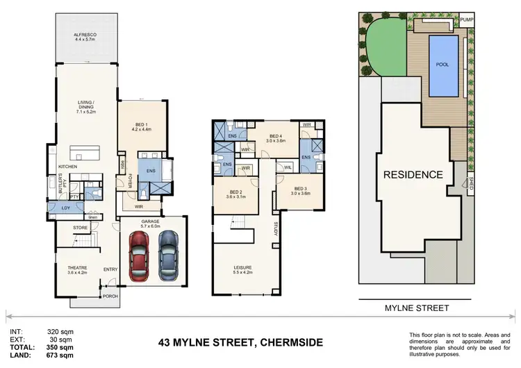 Floorplan of Homely house listing, 43 Mylne Street, Chermside QLD 4032