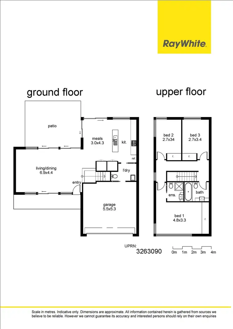 Floorplan of Homely townhouse listing, Address available on request