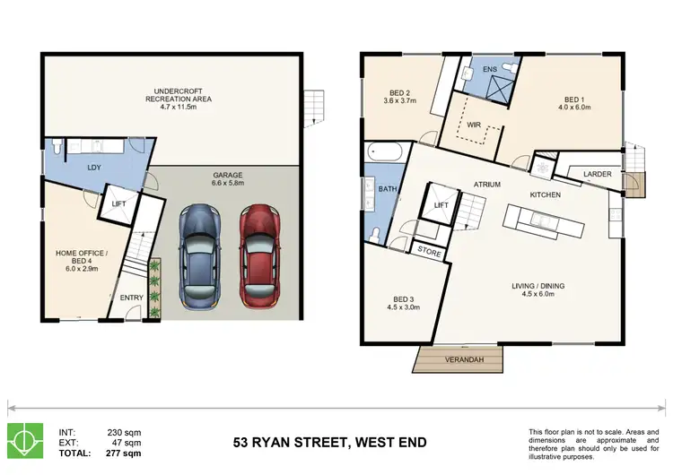 Floorplan of Homely house listing, 53 Ryan Street, West End QLD 4101