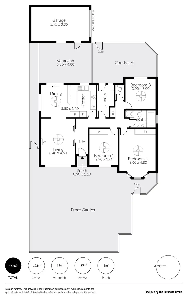 Floorplan of Homely house listing, 28A Sixth Avenue, Glenelg East SA 5045
