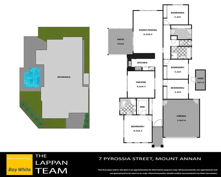 Floorplan of Homely house listing, 7 Pyrossia Street, Mount Annan NSW 2567