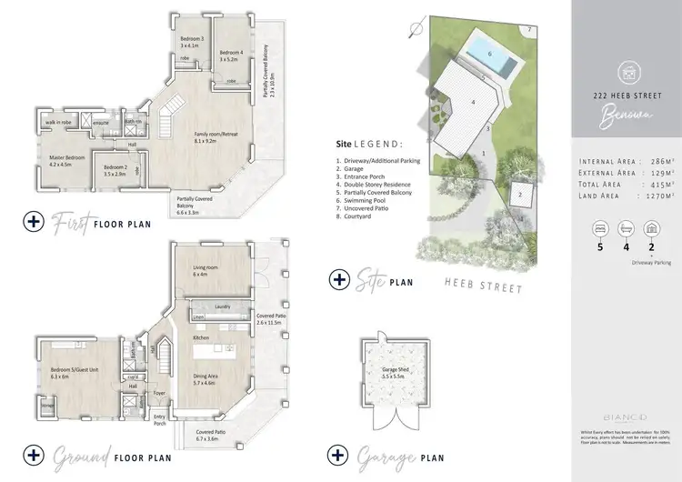 Floorplan of Homely house listing, 222 Heeb Street, Benowa QLD 4217