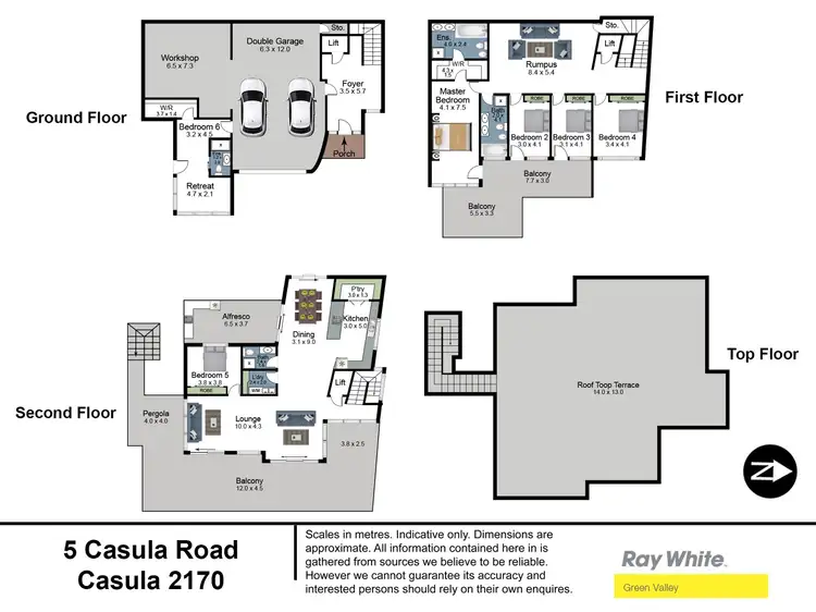 Floorplan of Homely house listing, 5 Casula Road, Casula NSW 2170