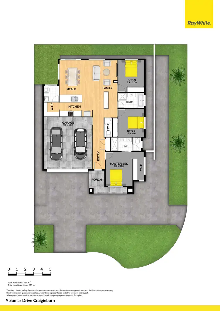 Floorplan of Homely house listing, 9 Sumar Drive, Craigieburn VIC 3064