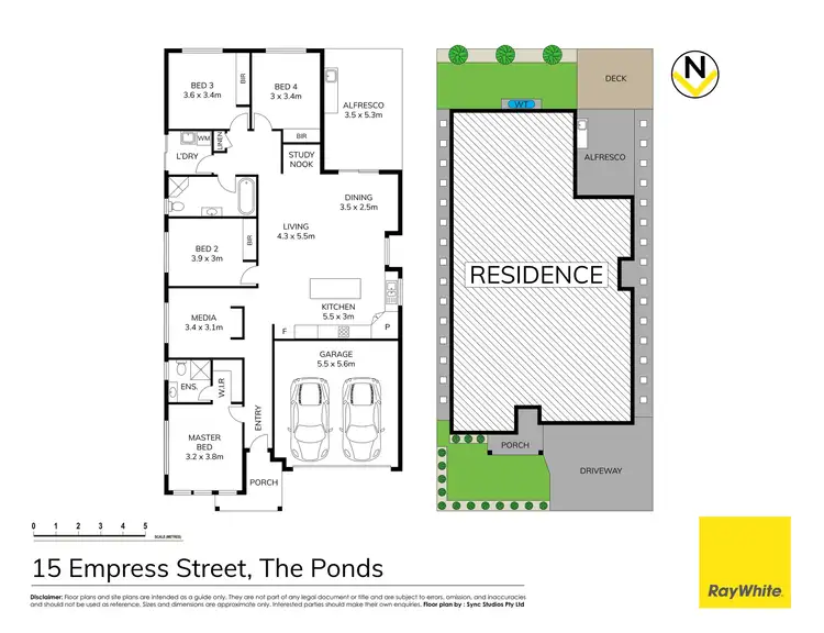 Floorplan of Homely house listing, 15 Empress Street, The Ponds NSW 2769