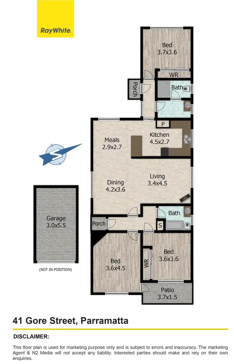 Floorplan of Homely house listing, 41 Gore Street, Parramatta NSW 2150
