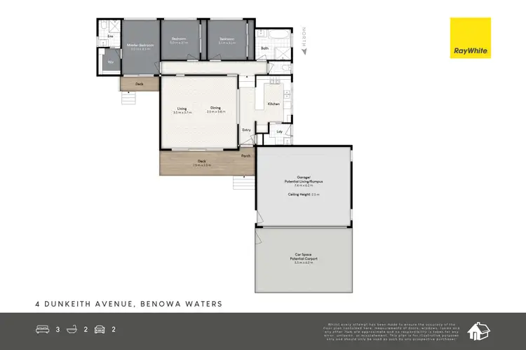 Floorplan of Homely house listing, 4 Dunkeith Avenue, Benowa Waters QLD 4217