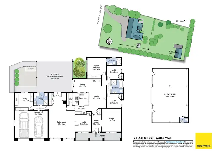 Floorplan of Homely house listing, 2 Nari Circuit, Moss Vale NSW 2577